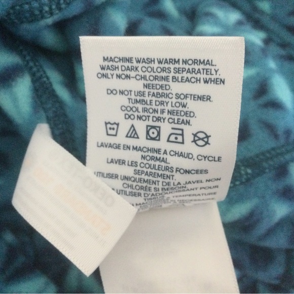 NWT Lands End 1\4 Zip Fleece Size M - Picture 8 of 8